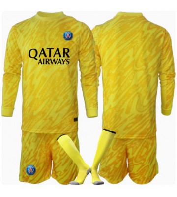 Paris Saint-Germain Goalkeeper Replica Third Stadium Kit for Kids 2024-25 Long Sleeve (+ pants)